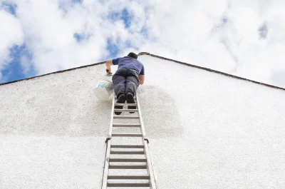 Peinture extérieure à Josselin — façades et ravalement